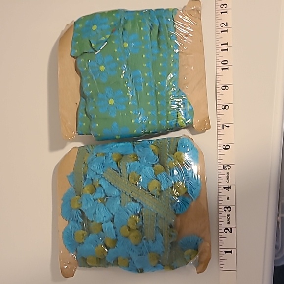 Vintage Trim, Green And Blue, NWT - Picture 4 of 12